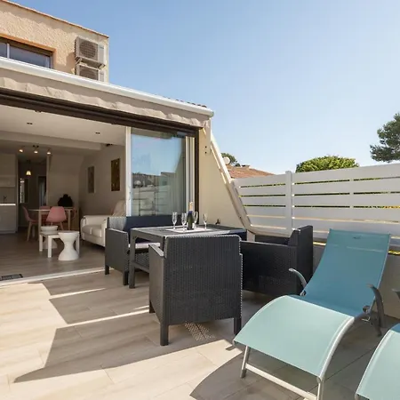 Nereides Heliovillage, Village Naturiste, 45m2,chambre En Rez De Chaussee Avec Dressing